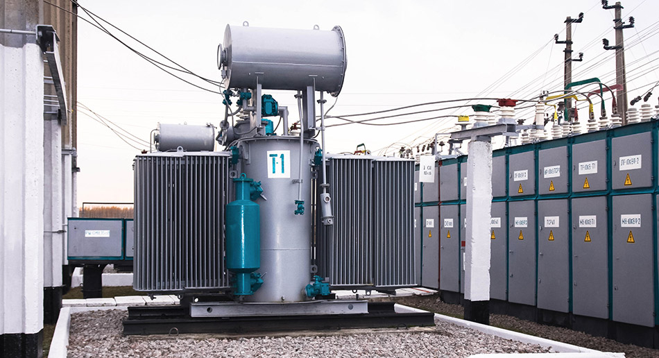 oil in a transformer