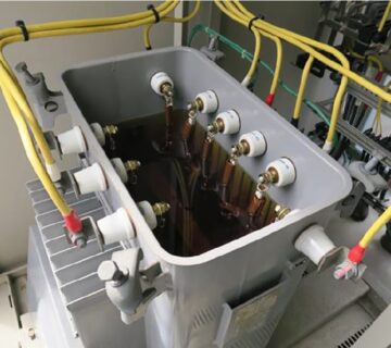 oil inside transformer